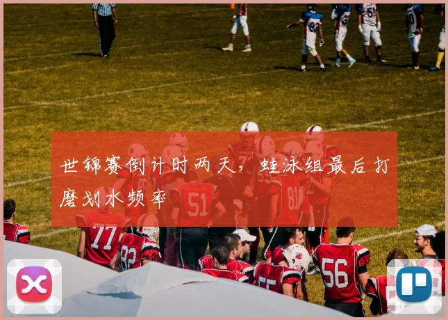 世锦赛倒计时两天，蛙泳组最后打磨划水频率